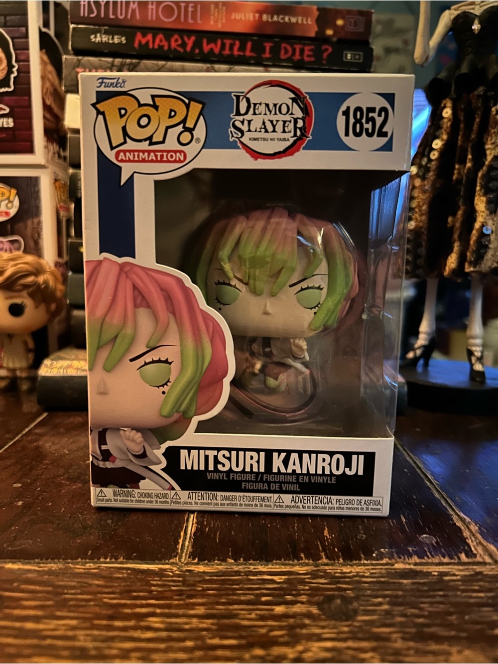 Funko Pop! Demon Slayer Mitsuri Kanroji Vinyl Figure - Pink & Green Hair
